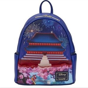 Loungefly Disney Mulan Castle Light UP MINI Backpack